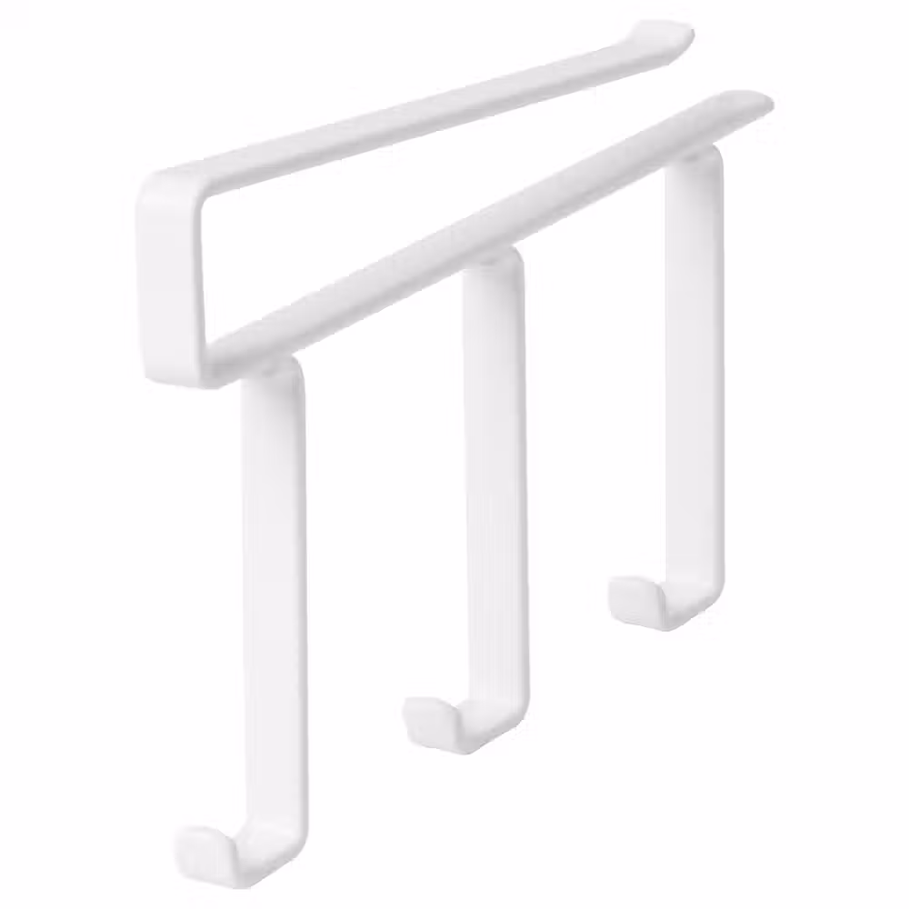 PÅLYCKE Рейлинг на зажиме, с крючками - фото 1