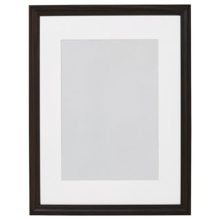 KLOTKÖRSBÄR Рама - под дуб/темно-коричневый 30x40 см