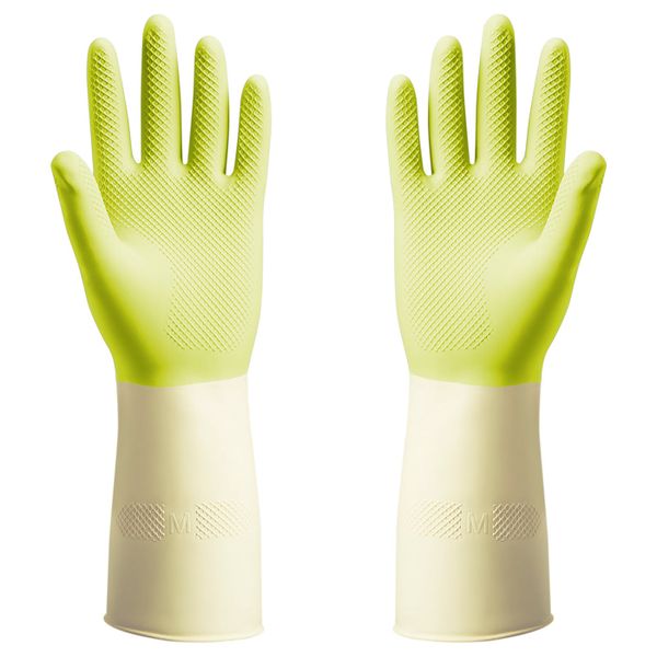 Резиновые перчатки, зеленый M IKEA POTKES ПОТКЕС 604.290.32 - схема-чертеж с размерами