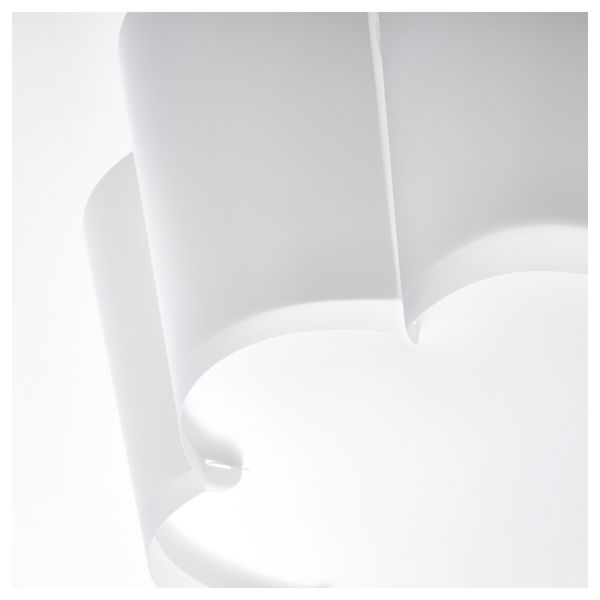 Потолочный светильник ЛИСБОЙ, белый - схема-чертеж с размерами