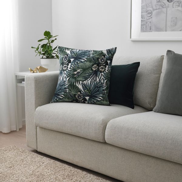 Ткань, белый, зеленый 150 см IKEA TORGERD ТОРГЕРД 604.206.06 - фото 3