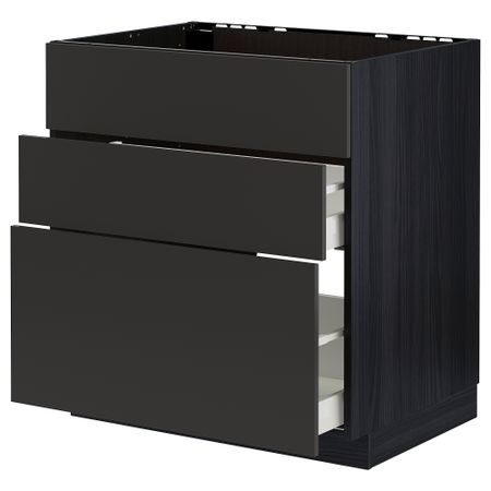 Шкаф для Варочная панели, вытяжка, ящик IKEA METOD МЕТОД, MAXIMERA МАКСИМЕРА 394.976.26