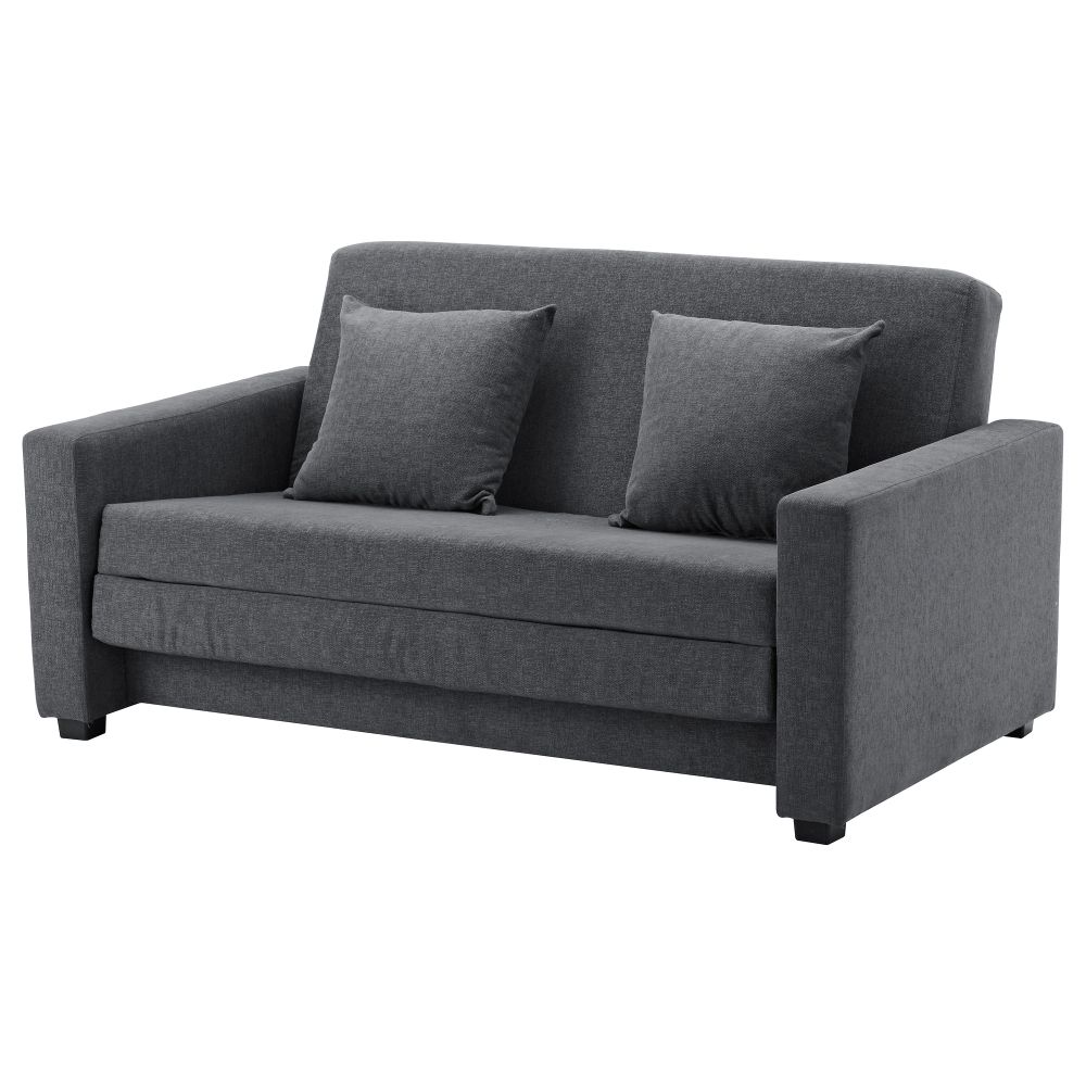 Диван-кровать 2-местная БИГДЕО, Стина серый - фото 1
