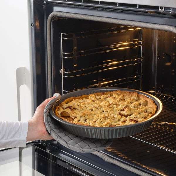 Форма для пирога, серый, 30 см IKEA HEMMAHOS ХЕММАХОСBAK ХЕММАБАК 504.566.86 - фото 4