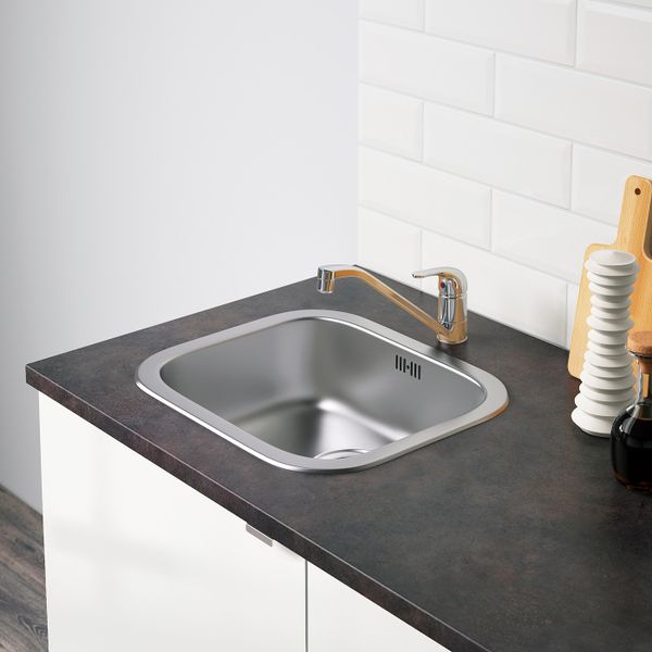 Кухня, глянцевый белый 160x61x220 см IKEA KNOXHULT КНОКСХУЛЬТ 894.015.13 - фото 5