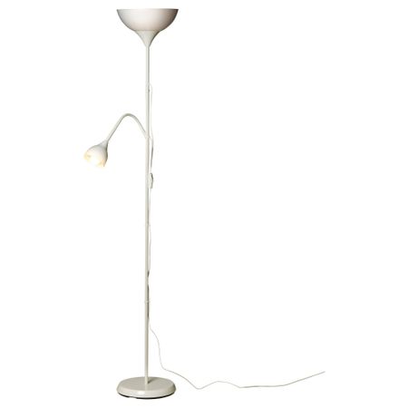 Торшер/лампа для чтения НУТ, белый, белый