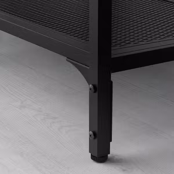 FJÄLLBO Стеллаж - чёрный 100x136 см - фото 7