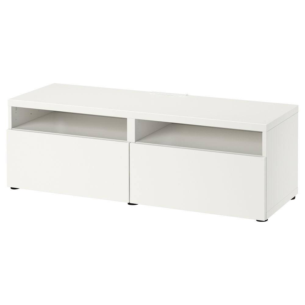 Тумба для ТВ с ящиками, 120x42x39 cm IKEA BESTÅ БЕСТО 393.243.53 - фото 1