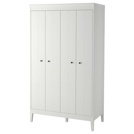 IDANÄS Гардероб - белый 121x211 см