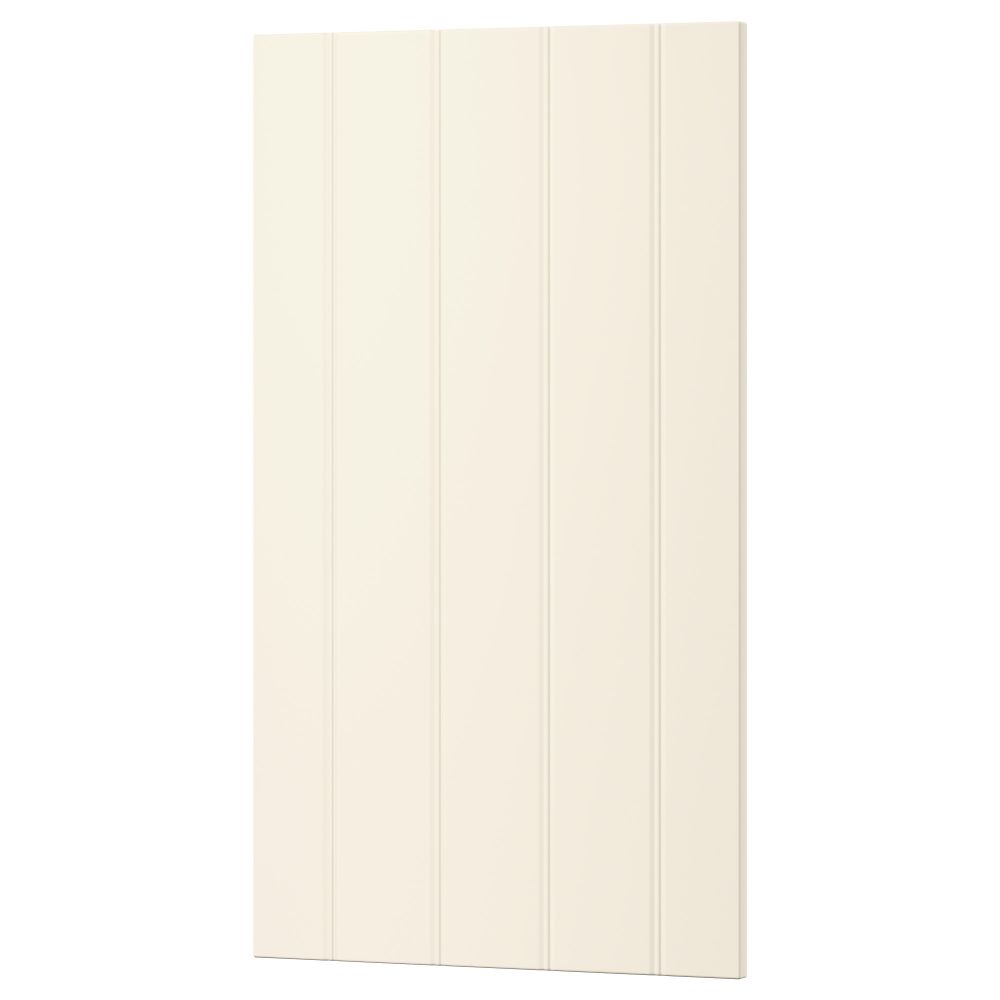 Фронтальная панель для посудомоечной машины ХИТАРП, белый с оттенком (45x80 см) - фото 1