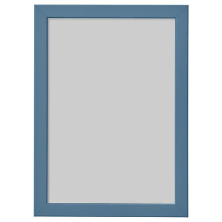FISKBO Рама - серо-синий темный 21x30 см