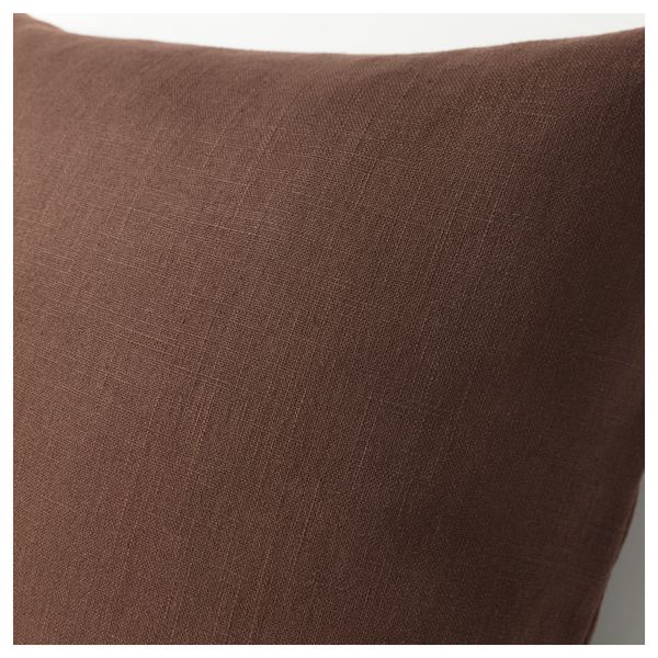 Чехол на подушку ВИГДИС, коричневый (50x50 см) - фото 2
