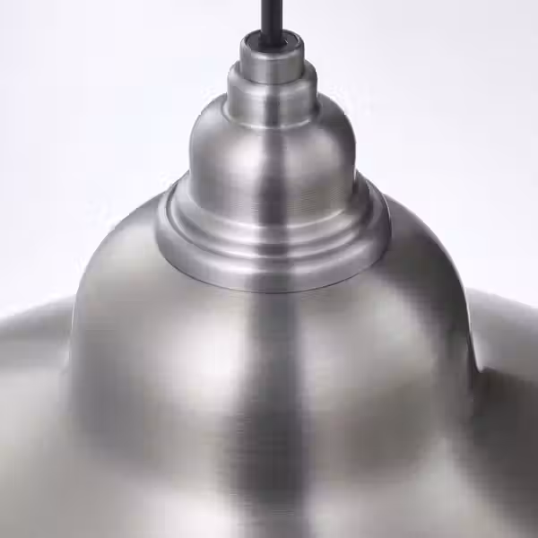 ANKARSPEL АНКАРСПЕЛ Подвесной светильник - под олово 38 см - схема-чертеж с размерами