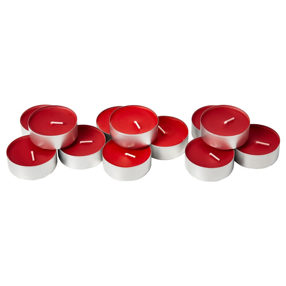 Аромат свеча в металической подставке СИНЛИГ, Сладкие ягоды красный, красный - фото 1