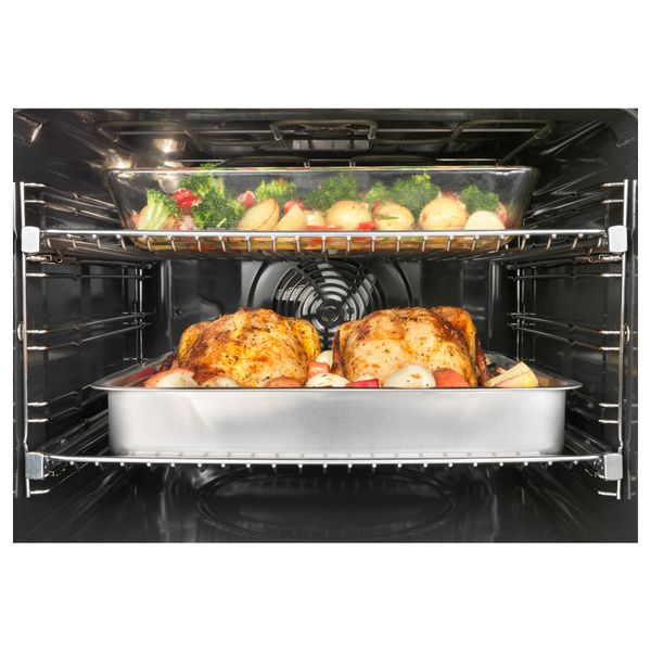 Духовка/пиролитическая самоочистка МИРАКУЛОС, нержав сталь - фото 3