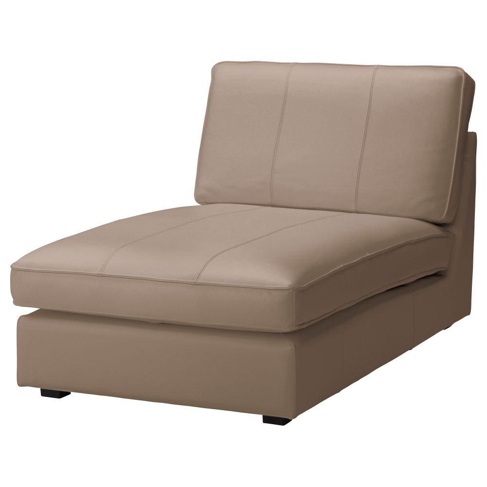 Козетка КИВИК, Гранн, Бумстад бежевый - схема-чертеж с размерами