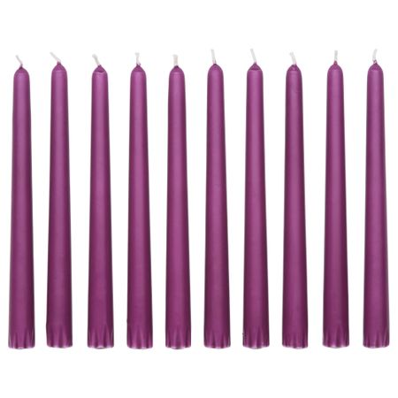 Неароматическая свеча ОФТА, лиловый (23 см)