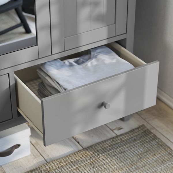 GULLABERG Гардероб - серый 128x64x201 см - фото 5