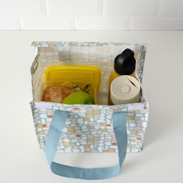 Сумка для/завтраков, с рисунком/разноцветный 25x16x27 см IKEA FLADDRIG ФЛАДДРИГ 805.154.58 - фото 3