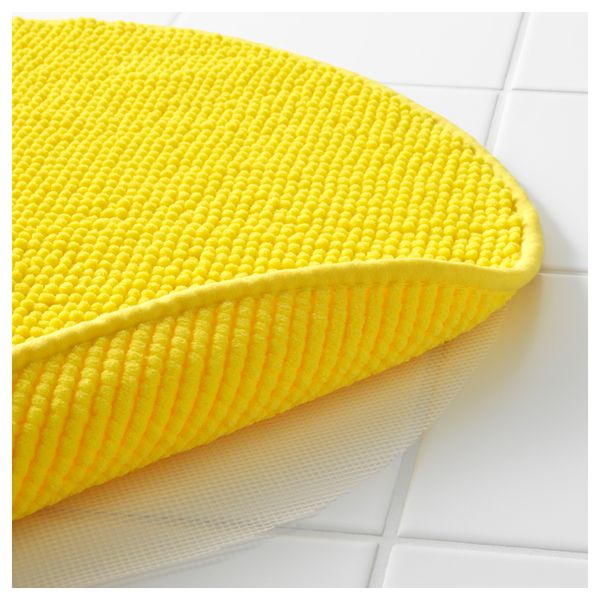 Коврик для ванной БАДАРЕН, желтый (55 см) - фото 3