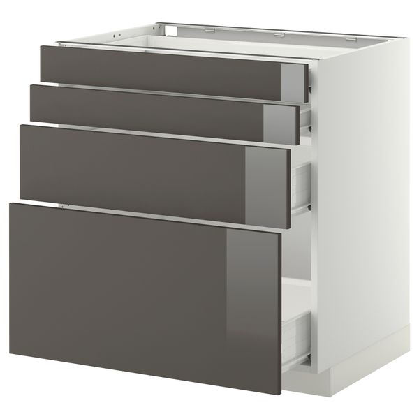 IKEA, вид спереди - схема-чертеж с размерами