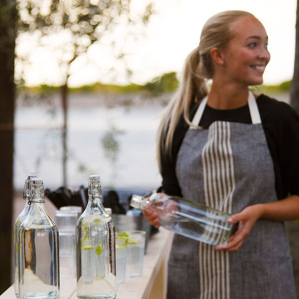 Фартук, серый 90x92 см IKEA MARIATHERES МАРИАТЕРЕС 504.795.79 - схема-чертеж с размерами