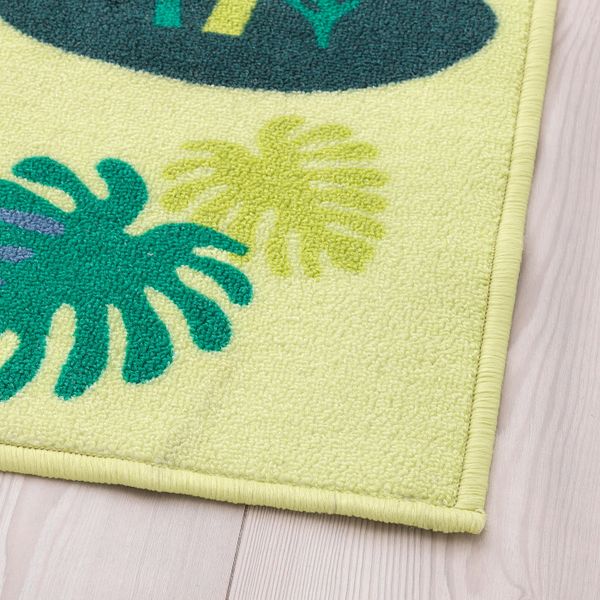 Ковер, короткий ворс, джунгли, деревья 133x100 см IKEA ДЬЮНГЕЛЬСКОГ 103.937.66 - фото 3