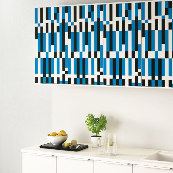 Дверь, с печатным рисунком 40x80 см IKEA ИТТЕРБИН 704.087.17 - схема-чертеж с размерами