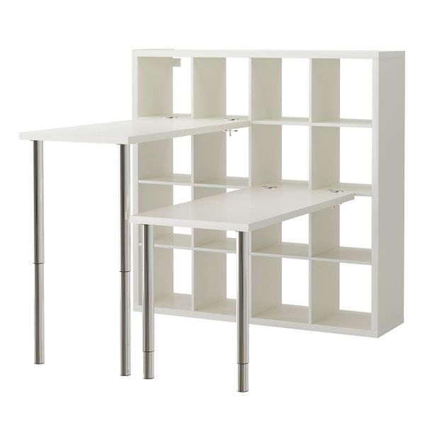 Стол, комбинация, белый 147x147x159 см IKEA KALLAX КАЛЛАКС 392.281.20 - фото 2