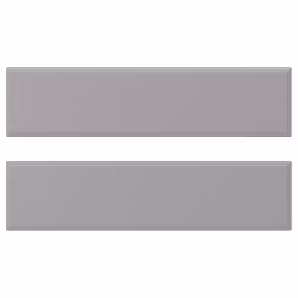 BODBYN Фронтальная панель ящика - серый 40x10 см - фото 1