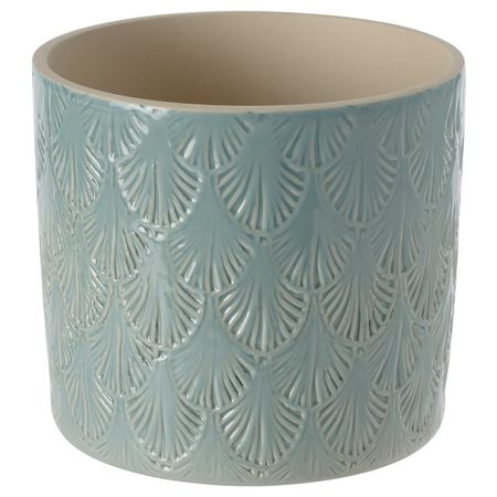 Кашпо, для дома, улицы голубой 12 см IKEA CHIAFRÖN ЧИАФРЁН 604.833.64