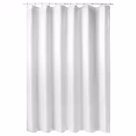 BORSTALOE БОРСТАЛОЭ Штора для ванной - белый 180x200 см