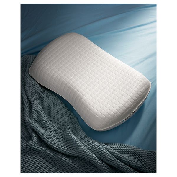 Эргономичная подушка, универсальная 43x65 см IKEA KLUBBSPORRE КЛУББСПОРРЕ 004.461.00 - фото 3