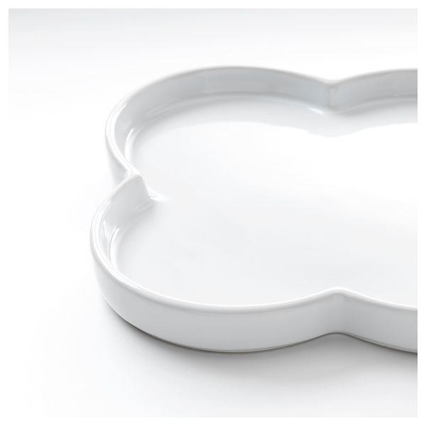 Тарелка десертная СОММАР 2019, белый (20 см) - схема-чертеж с размерами