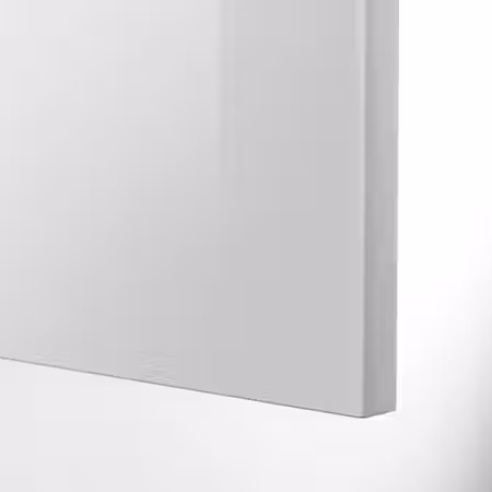 METOD Высокий шкаф с полками/2 дверцы