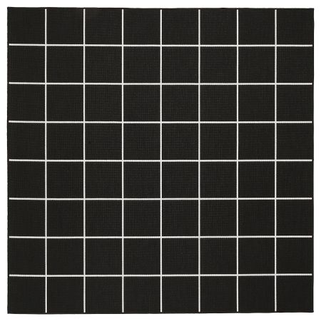 Ковер безворсовый, для дома, улицы, 200x200 cm IKEA SVALLERUP СВАЛЛЕРУП 504.352.17