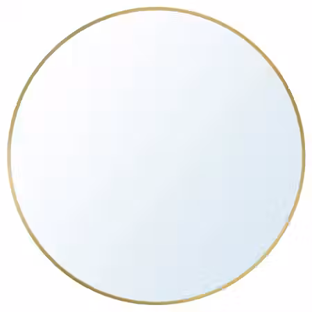 LINDBYN Зеркало - золотой 50 см