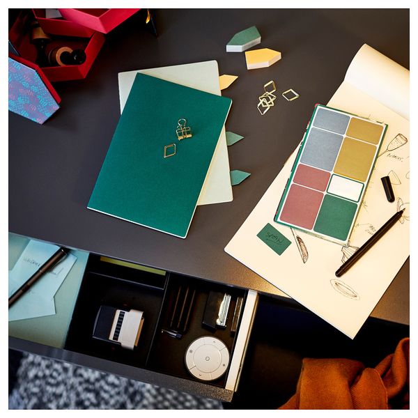 Книжка для записей АНИЛИНАРЕ, красный, зеленый (3 шт) - фото 4