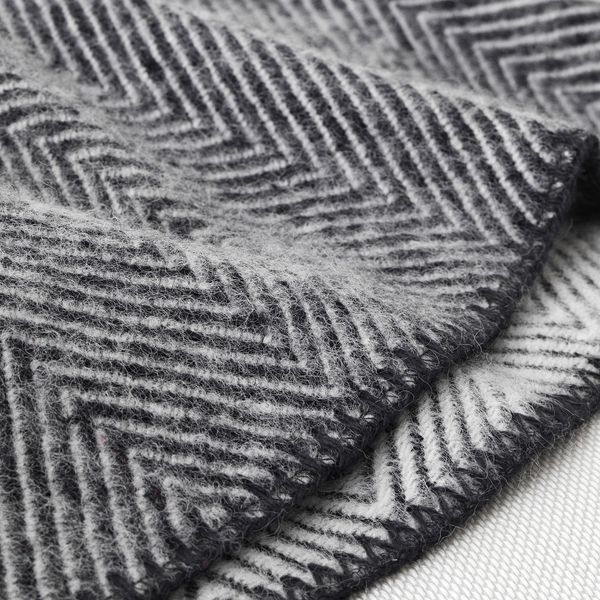 Плед, 150x200 см, серый IKEA STRIMLÖNN 703.203.81 - фото 3