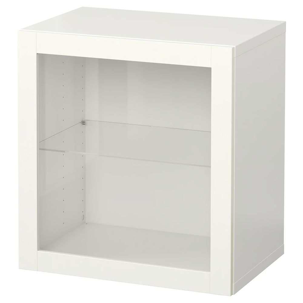 BESTÅ Комбинация настенных шкафов - белый/Sindvik белый 60x42x64 см - фото 1