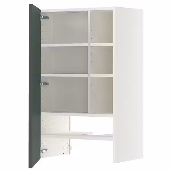 METOD Навесной шкаф д/вытяжки/полка/дверь - фото 1