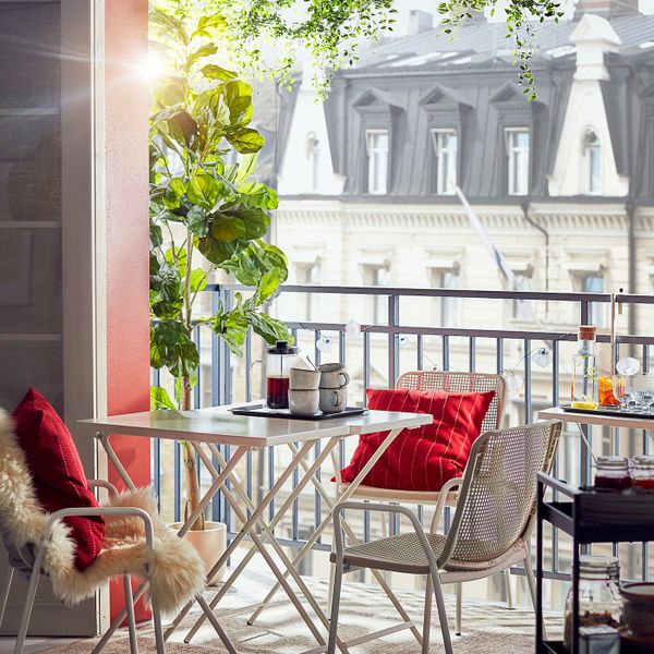 Стол, для/дома/улицы, белый/складной 70x42 см IKEA TORPARÖ ТОРПАРЁ 804.207.47 - фото 8