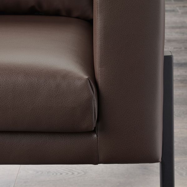 Кресло, Фарста темно-коричневый, черный IKEA КОАРП 592.217.02 - фото 4