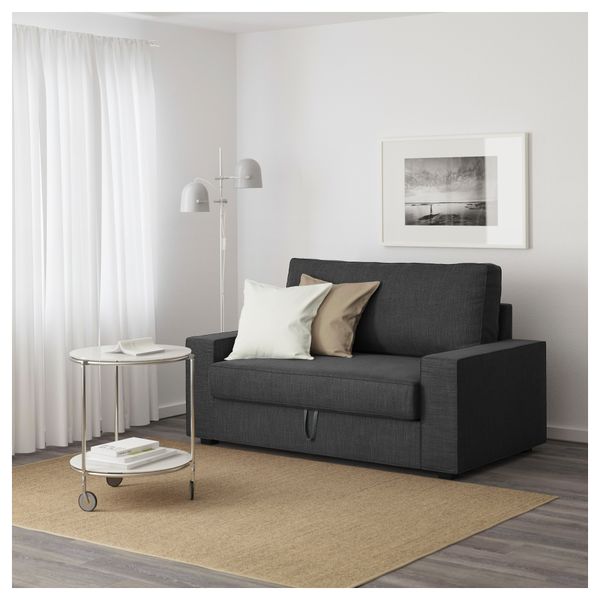 Диван-кровать 2-местная ВИЛАСУНД, Хилларед антрацит - фото 3