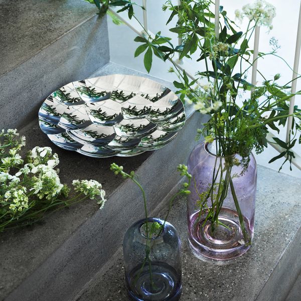 Ваза, серый 18 см IKEA DRÖMSK ДРЁМСК 604.566.76 - фото 3