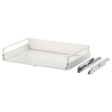 Средний ящик с нажимным механизмом, белый 80x60 см IKEA EXCEPTIONELL ЭКСЕПТИОНЕЛЛЬ 604.478.75