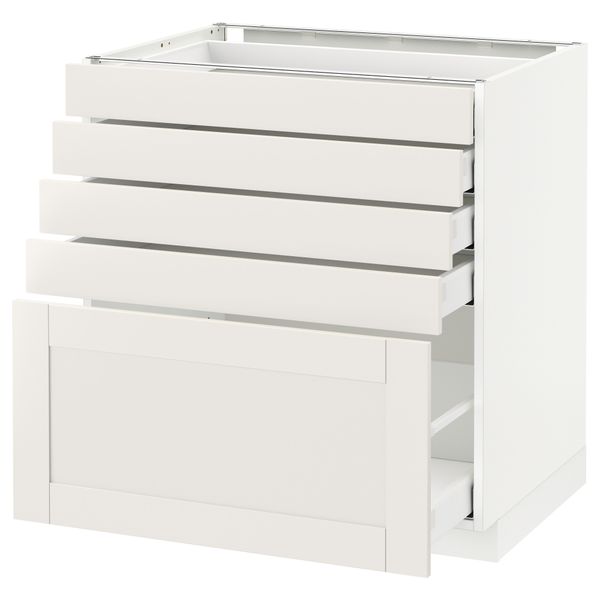 IKEA, вид спереди - схема-чертеж с размерами