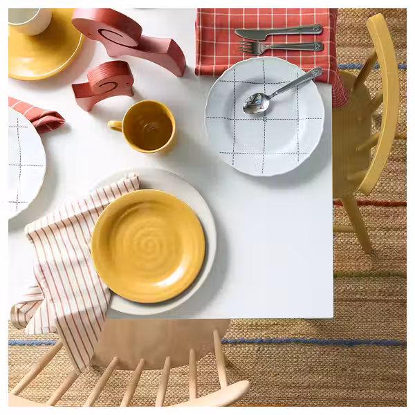 RAKLEV Ковер, безворсовый - ручная работа/неокрашенный разноцветный 170x240 см - фото 2