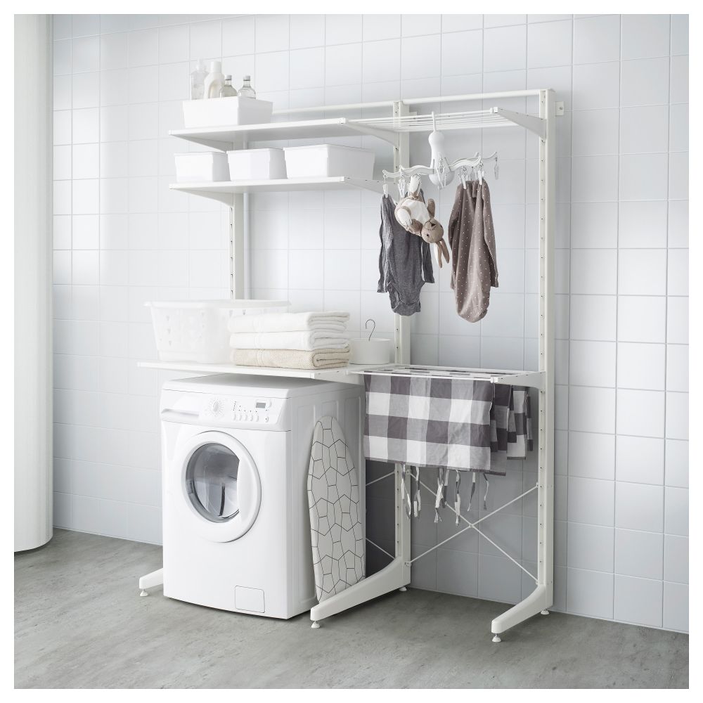 Стойка, ножка, сушилка АЛЬГОТ, белый (152x67x194 см) - фото 1