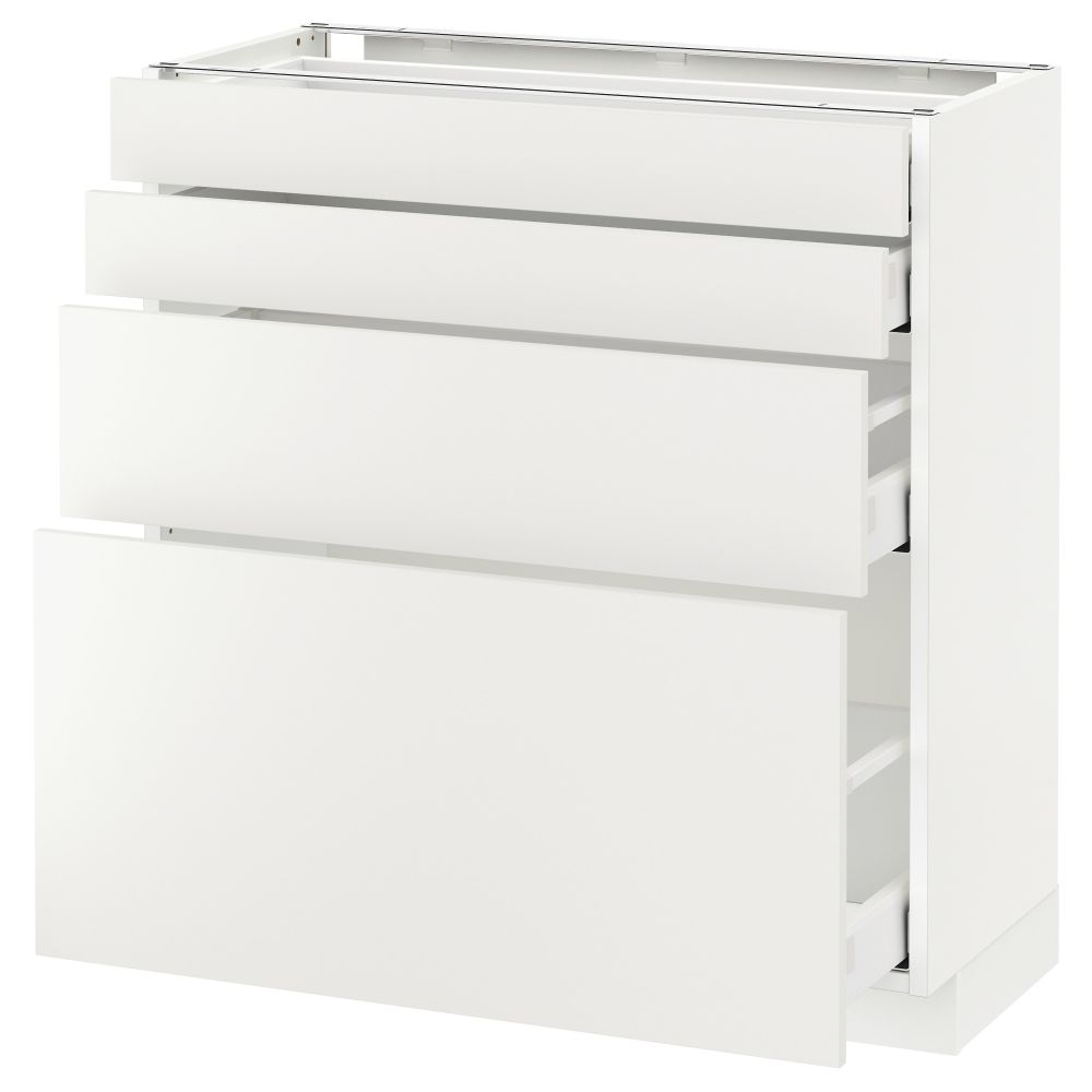 IKEA, вид спереди - схема-чертеж с размерами